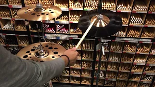 PAISTE PSTX DJs 45 / 12 HI-HAT 12 CRASH 12 RIDE / ダル・ジョーンズ（Daru Jones）モデル