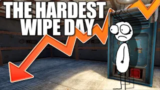 HOW I GOT RAIDED 3 TIMES ON WIPE DAY | Solo Rust (1 of 5)