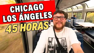 🚅Viajé en el TREN MÁS LARGO de los Estados Unidos 🇺🇸 | Chicago - Los Ángeles