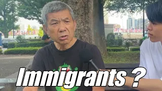 Do Japanese elders Want Immigrants in Japan? - Japanese interview