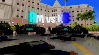 RM VS KB | GANG WAR | Gamerxpixel | russian mafia | #erp #epicroleplay #samp #gta