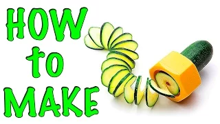 How to make a spiral grater