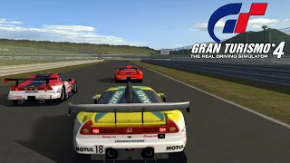 Gran Turismo 4 - Honda NSX JGTC Motegi Battle (4K 60FPS)