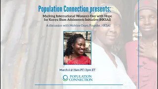 Marking International Women’s Day with Hope for Kenya Slum Adolescents Initiative