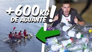 ♻️🛳️ Creamos el BARCO de BOTELLAS de PLÁSTICO MÁS GRANDE del MUNDO (+450!!) - ⚜️ Proyecto ÄITI ⚜️