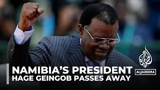 Namibia’s President Hage Geingob dies aged 82