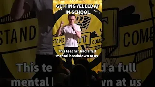 Getting yelled at in school - Elliott Stewart - Stand Up Comedy