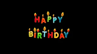 happy birthday black screen effect video @VidMartsv #blackscreen #happybirthday