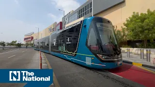 Abu Dhabi launches new tram-like electric buses