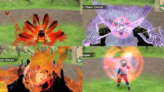 All Jutsus & Jutsu Combos-Naruto Shippuden: Ultimate Ninja Impact