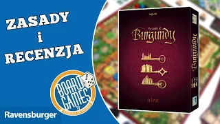 ZAMKI BURGUNDII BIG BOX - RECENZJA I ZASADY | GRA PLANSZOWA