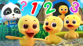 Let's Count Ducks | Numbers Song | Learn Numbers for Kids | Nursery Rhymes & Kids Songs - BabyBus