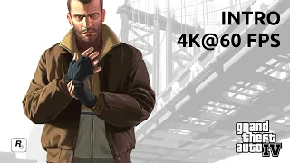 GTA IV — Вступительный ролик (4K@60 FPS)