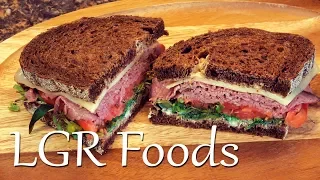 LGRwich №14 - Roast London Broil Pumpernickel