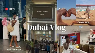 Dubai vlog: Dubai Mall, Burj khalifa, dubai fountain show, Desert safari