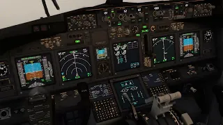 Landing the 737-800 In a Rain Storm with 30+ Knot wind Msfs2020 Ultra Settings