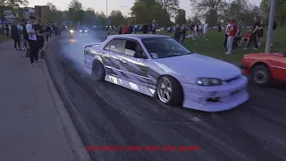 Tuner Car Burnouts | Vantaa Cruising 5.2024