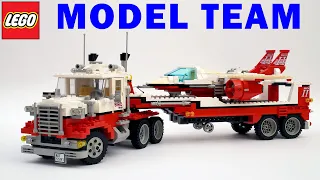 ЛЕГЕНДАРНЫЙ Набор ЛЕГО Model Team 5591: Грузовик, Самолёт и Прицеп на сдачу