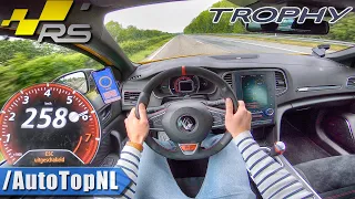 Renault Megane RS TROPHY 300HP AUTOBAHN POV 258km/h by AutoTopNL