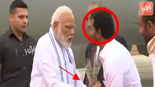 YS Jagan Welcomes PM Modi | Jagan Try To Touch Modi Feet | AP News | BJP | YSRCP | YOYO TV Channel