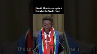 #SouthAfrica's U.N. ICJ case that #Israel is committing genocide against #Palestinians in #Gaza.