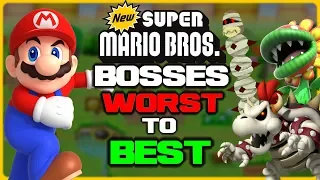 Ranking Every New Super Mario Bros. DS Boss!