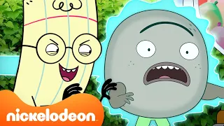 Rock, Paper, & Scissors PRANK Each Other 🤣 | Full Scene | Nicktoons