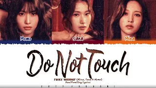 MISAMO - 'Do not touch' Lyrics [Color Coded_Kan_Rom_Eng]