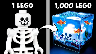 I Built A Creepy Fish Tank Using 1,000 LEGO