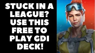 Command & Conquer: Rivals - BEST FREE TO PLAY GDI DECK THAT WORKS IN ANY LEAGUE