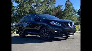 2018 Nissan Murano Midnight Edition AWD Review - Park Mazda