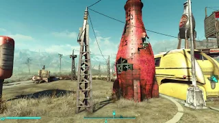 Nuka World Red Rocket "Lived-In" Settlement Build - Fallout 4 Nuka World DLC