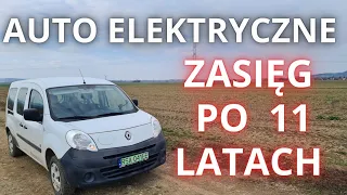 Jaki ma ZASIĘG Auto Elektryczne Po 11 LATACH. Renault Kangoo Z.E Max.