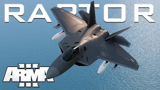 Arma 3 Mods - F-22 Raptor Cinematic Showcase - Best Arma 3 Mods (2022) [2K]