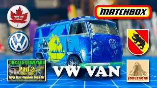 Matchbox VW Delivery Van (287) How I get great results with salt chipping