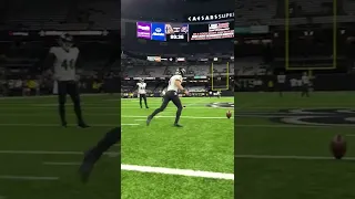 Justin Tucker DRILLS an 80 Yard Field Goal! 😱