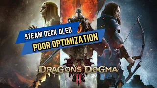Dragon's Dogma 2 Opening Level - Performance Overview on Steam Deck OLED (Unplayable)