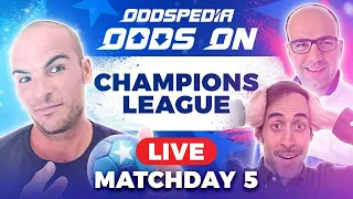 Odds On: Champions League | Matchday 5 | Tuesday | Free Football Betting Tips, Picks & Predictions