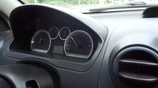 видео Chevrolet AVEO 1,5 L 12,66 sec 0-100 динамика разгона (Без катализатора)