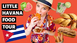 Little Havana MIAMI FOOD TOUR // Best CUBAN FOOD in Miami