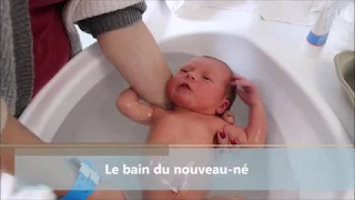 Le bain du nouveau-né à Santé Atlantique