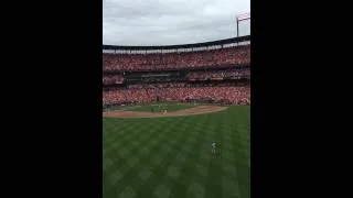 Orioles Game 2 vs Tigers ALDS, Delmon Young base clearing double game winner!