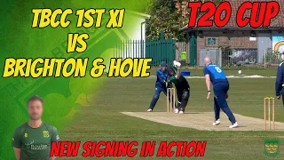 T20 CUP | TBCC 1st XI vs Brighton & Hove 1st XI | T20 Cricket Game Highlights