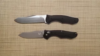 BENCHMADE 810 CONTEGO & 183 FIXED CONTEGO часть 1