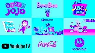 Best logo compilation: Super JoJo, ABC kids Tv, Bimi Boo, Too Too girl, Ninikids, logo Effects