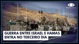 Guerra entre Israel e Hamas entra no terceiro dia | Bora Brasil