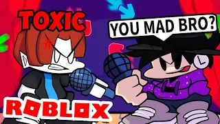 I Made TOXIC Players RAGEQUIT In Roblox Funky Friday