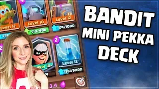 Esy Bandit Ladder Deck// Bandit Mini Pekka Deck/ Clash Royale