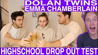 HIGHSCHOOL DROPOUTS TAKE FINALS ft Dolan Twins [Reaction] Tyler Wibstad