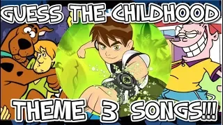 Guess The Childhood Themes Songs!!! - Part 3